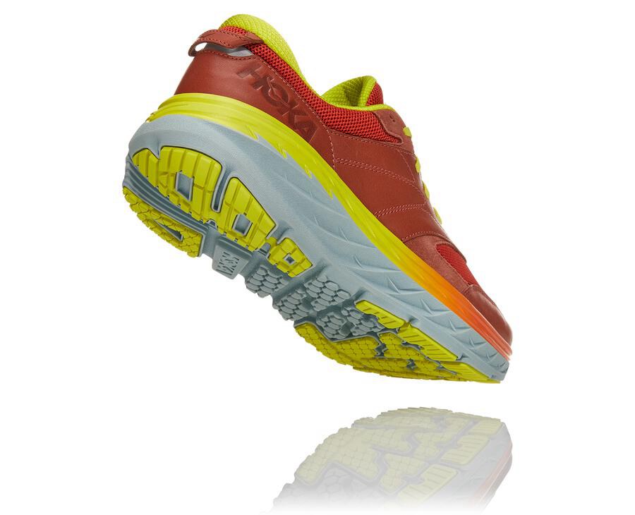 Chaussure Running Hoka One One Bondi L Homme - Rouge - YFV-465972